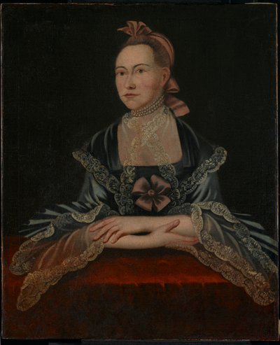 Retrato de una mujer, c.1765 de American School